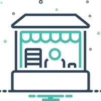 mix-icon-for-retail-place-vector